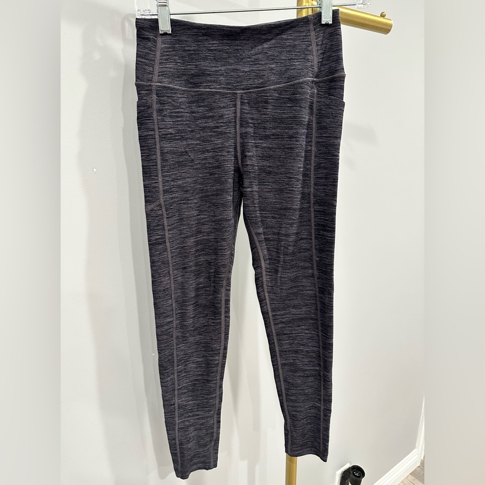 Victoria's Secret High Rise 7/8 Length Charcoal Leggings